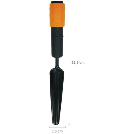 FISKARS® Fiskars Couteau Désherbeur, Tête D'outil Sans Manche, Largeur: 3,5 Cm, Tête En Acier, Noir/Orange, QuikFit, 1000731 2 FISKARS® Fiskars Couteau Désherbeur, Tête D'outil Sans Manche, Largeur: 3,5 Cm, Tête En Acier, Noir/Orange, QuikFit, 1000731 – Image 2
