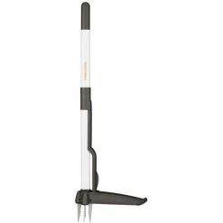 FISKARS® Fiskars Désherbeur, Longueur: 90 Cm, Manche En Acier Inoxydable/Poignée En Plastique, Noir/Blanc, Light, 1020127