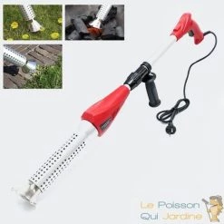 LEPOISSONQUIJARDINEFR Désherbeur Électrique Écologique. Efficace Contre Les Mauvaises Herbes -Outil pour désherber Soldes 11520031 2