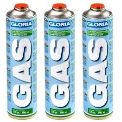 Gloria 3 X Cartouche De Gaz à Raccord Fileté