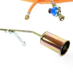 Desherbeur Pro KEMPER Tuyau 5 M Bruleur 60 Mm Allume Gaz + Détendeur Propane Inclus + Chariot à Roues Pour Bouteille Gaz -Outil pour désherber Soldes 18333941 3