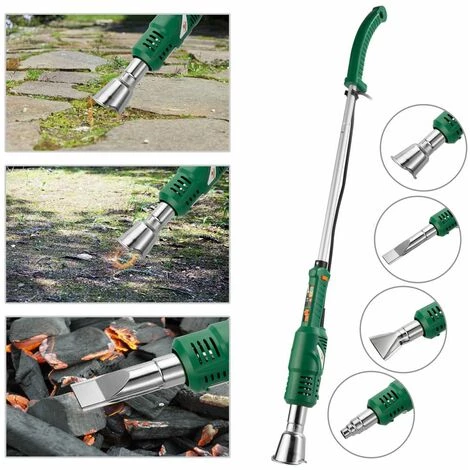 GARDEBRUK Désherbeur électrique 2000W 50° Ou 600° 4 Buses Brûleur Mauvaises Herbes 3 GARDEBRUK Désherbeur électrique 2000W 50° Ou 600° 4 Buses Brûleur Mauvaises Herbes – Image 3