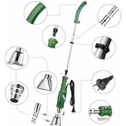 GARDEBRUK Désherbeur électrique 2000W 50° Ou 600° 4 Buses Brûleur Mauvaises Herbes 8 GARDEBRUK Désherbeur électrique 2000W 50° Ou 600° 4 Buses Brûleur Mauvaises Herbes -Outil pour désherber Soldes 19168933 4