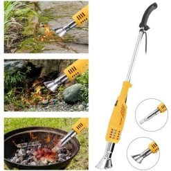 DRILLPRO Bruleur électrique 2000W / Désherbeur électrique 230V Température De Fonctionnement Maximale 650 ℃ LAVENTE -Outil pour désherber Soldes 19527567 3