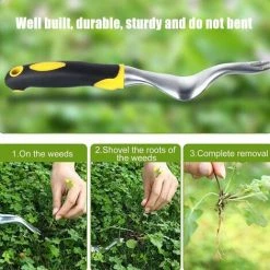 BEARSU Outil De Suppression De Pissenlit D'extracteur De Mauvaises Herbes, Extracteur De Mauvaises Herbes Manuel Outil D'extracteur Flexible Rapide Et économiseur De Main-d'œuvre Pour La Pelouse De Jardin 9 BEARSU Outil De Suppression De Pissenlit D'extracteur De Mauvaises Herbes, Extracteur De Mauvaises Herbes Manuel Outil D'extracteur Flexible Rapide Et économiseur De Main-d'œuvre Pour La Pelouse De Jardin -Outil pour désherber Soldes 31607865 5