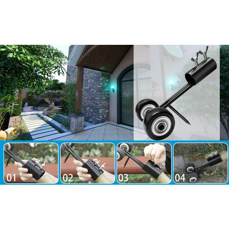 BETTERLIFE Outil De Désherbage à Crochet Droit, Outil De Désherbage De Terrasse Avec Roues à Longue Poignée, Outil De Désherbage Sans Agenouiller Pour Nettoyer Entre Les Dalles, Les Pavés, Les Pelouses De Patios 5 BETTERLIFE Outil De Désherbage à Crochet Droit, Outil De Désherbage De Terrasse Avec Roues à Longue Poignée, Outil De Désherbage Sans Agenouiller Pour Nettoyer Entre Les Dalles, Les Pavés, Les Pelouses De Patios – Image 5