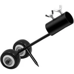 BEARSU Désherbeurs Roulants Pour Crevasses, Tête De Désherbage De La Tête De Désherbage De La Tondeuse à Gazon De Jardin Avec Roues, Pour Les Mauvaises Herbes Dans Les Crevasses, Pour Les Marches