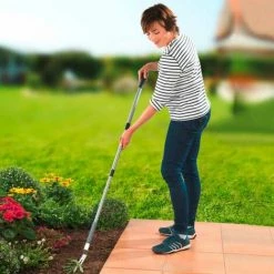 WENKO Désherbeur Manuel Avec Manche Téléscopique -Outil pour désherber Soldes 34038763 5