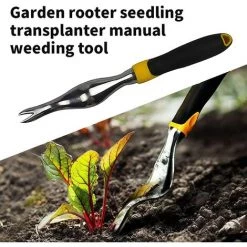 BARES Desherbeur Manuel, Outils De Jardin Outil De Suppression De Pissenlit Racine De Désherbeurs Manuels, Désherbeur De Jardin Rapide Et Facile Avec Poignée Antidérapante -Outil pour désherber Soldes 37981806 4