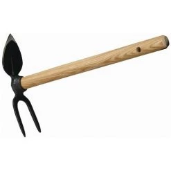 FREUND VICTORIA Serfouette De Feuille Centrale L Largeur X Longueur 45 Cm Lame De Cœur Et 2 Dents Avec Trou De Suspension