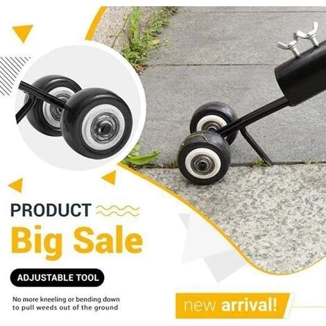 GDRHVFD Désherbeur Désherbant Sans Se Pencher Sur Le Coupe-Jardin Outil De Râteau De Désherbage 3 GDRHVFD Désherbeur Désherbant Sans Se Pencher Sur Le Coupe-Jardin Outil De Râteau De Désherbage – Image 3