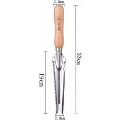Désherbeur En Acier Inoxydable Désherbeur Manuel 1 Article Irisfr（argent） -Outil pour désherber Soldes 42848851 5
