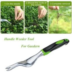 VERSAILLESFR Deserbeur Manuelle Weeders Manuels, Versailles There Dandelion Dandelion Tool Tool Weeder Garden Dandelion Délover Tool Creusez L'outil Alliage De Légumes Pour La Pelouse Yard -Outil pour désherber Soldes 44090450 5