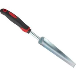 Relaxdays Désherbeur Manuel, Déracineur Pour Enlever Les Mauvaises Herbes, Manche Ergonomique, L: 37,5 Cm, Noir-rouge