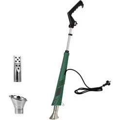 SUN FLOWERIT Désherbeur électrique, Brûleur De Mauvaises Herbes électrique, Garden Gear Brûleur De Mauvaises Herbes De 2000 W, Jusqu'à 650°C Avec Câble Long, Désherbeur Thermique Pour Jardin, Terrasse, Allée