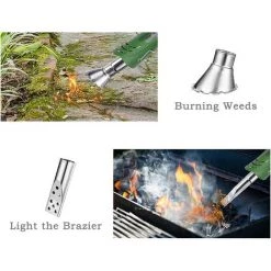 SUN FLOWERIT Désherbeur électrique, Brûleur De Mauvaises Herbes électrique, Garden Gear Brûleur De Mauvaises Herbes De 2000 W, Jusqu'à 650°C Avec Câble Long, Désherbeur Thermique Pour Jardin, Terrasse, Allée -Outil pour désherber Soldes 45345766 4
