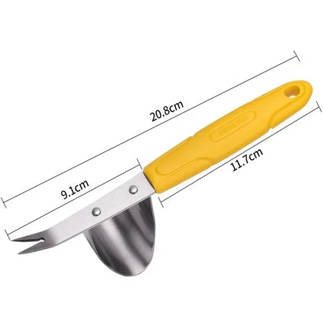 Outil Manuel De Désherbeur De Jardin, Mini Pelle De Désherbage, Fourche De Désherbage En Acier Inoxydable Désherbeur De Jardin Portatif Pour Éliminer Les Pissenlits, Creuser, Planter 20.8cm Fontainebleau 2 Outil Manuel De Désherbeur De Jardin, Mini Pelle De Désherbage, Fourche De Désherbage En Acier Inoxydable Désherbeur De Jardin Portatif Pour Éliminer Les Pissenlits, Creuser, Planter 20.8cm Fontainebleau – Image 2