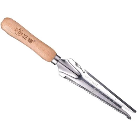 GDRHVFD Désherbeur À Main Mini Désherbeur À Gazon De Jardin Faucille De Désherbage Avec Manche En Bois Pour Le Jardinage Enlèvement Des Racines Des Plantes Fournitures Argent 1 GDRHVFD Désherbeur À Main Mini Désherbeur À Gazon De Jardin Faucille De Désherbage Avec Manche En Bois Pour Le Jardinage Enlèvement Des Racines Des Plantes Fournitures Argent