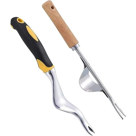 ALMI Desherbeur Manuel. 2 Pièces Outils De Jardin Outil De Suppression De Pissenlit Racine De Désherbeurs Manuels. Désherbeur De Jardin Rapide Et Facile Avec Poignée Antidérapante 1 ALMI Desherbeur Manuel. 2 Pièces Outils De Jardin Outil De Suppression De Pissenlit Racine De Désherbeurs Manuels. Désherbeur De Jardin Rapide Et Facile Avec Poignée Antidérapante