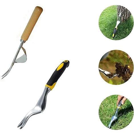 ALMI Desherbeur Manuel. 2 Pièces Outils De Jardin Outil De Suppression De Pissenlit Racine De Désherbeurs Manuels. Désherbeur De Jardin Rapide Et Facile Avec Poignée Antidérapante 3 ALMI Desherbeur Manuel. 2 Pièces Outils De Jardin Outil De Suppression De Pissenlit Racine De Désherbeurs Manuels. Désherbeur De Jardin Rapide Et Facile Avec Poignée Antidérapante – Image 3