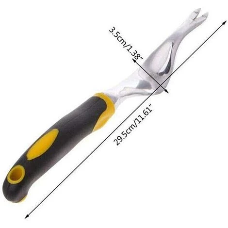 ALMI Outil De Désherbage Manuel, Extracteur De Mauvaises Herbes Manuel Extracteur De Mauvaises Herbes Extracteur Rapide Et Économiseur De Main-dOuvre Extracteur Outils De Désherbage Pour Jardin Pelouse 2 ALMI Outil De Désherbage Manuel, Extracteur De Mauvaises Herbes Manuel Extracteur De Mauvaises Herbes Extracteur Rapide Et Économiseur De Main-dOuvre Extracteur Outils De Désherbage Pour Jardin Pelouse – Image 2