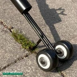 LONGZIMING Outil De Désherbage,Outil De Désherbage De Terrasse Avec Roues,Outil De Désherbage Sans Agenouiller Pour Nettoyer Entre Les Dalles, Les Pavés, Les Pelouses De Patios -Outil pour désherber Soldes 48157425 5