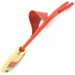 CYCLINGCOLORS Tire Racine Arrache Mauvaise Herbe Outil De Jardin Acier Manche Bois Binette