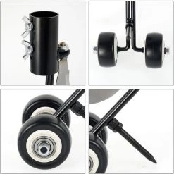 CADEAU Outil De Désherbage 2 En 1 Avec Roues Pour Désherber Outil De Désherbage Pour Jardin Désherbage Sans Agenouiller Pour Nettoyer Entre Les Dalles Pavés Patios Et Pelouses -Outil pour désherber Soldes 51514159 3