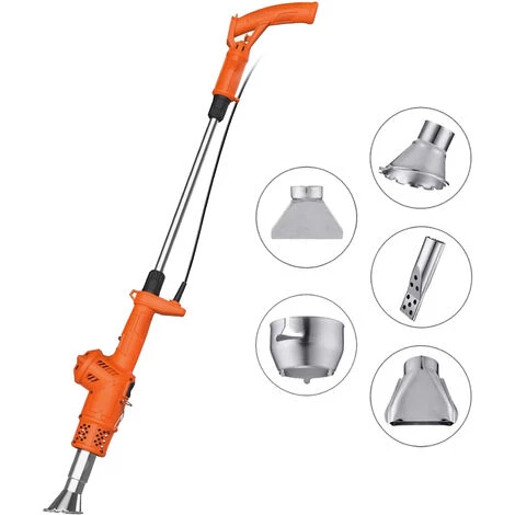 LIFCAUSAL Brûleur électrique 3 En 1 Pour Désherbage à Air Chaud Avec Câble De 1,9 M 5 Buses Désherbeur électrique Bâton De Désherbage Thermique Allumeur Pour Barbecue 2000 W Jusqu'à 650 °C Pour Allée De Terrasse De Jardin 1 LIFCAUSAL Brûleur électrique 3 En 1 Pour Désherbage à Air Chaud Avec Câble De 1,9 M 5 Buses Désherbeur électrique Bâton De Désherbage Thermique Allumeur Pour Barbecue 2000 W Jusqu'à 650 °C Pour Allée De Terrasse De Jardin