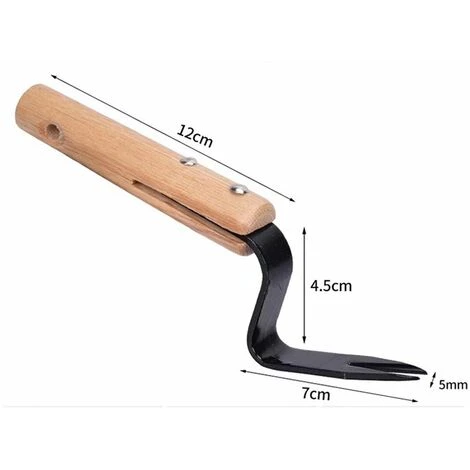 2 Pièces Désherbeur à Main, Extracteur De Mauvaises Herbes à Fourche De Désherbage Manuel Des Racines, Outil De Désherbage Avec Poignée Pour L'entretien Du Jardin,Fontainebleau 2 2 Pièces Désherbeur à Main, Extracteur De Mauvaises Herbes à Fourche De Désherbage Manuel Des Racines, Outil De Désherbage Avec Poignée Pour L'entretien Du Jardin,Fontainebleau – Image 2