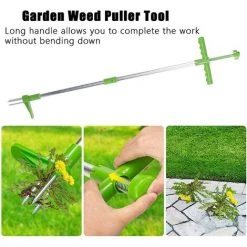 Décapant De Racine De Plante, Enlève Facilement Les Mauvaises Herbes, Outil De Retrait De Racine, Kit Industriel De Main,Fontainebleau -Outil pour désherber Soldes 52696672 3