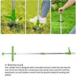 Décapant De Racine De Plante, Enlève Facilement Les Mauvaises Herbes, Outil De Retrait De Racine, Kit Industriel De Main,Fontainebleau -Outil pour désherber Soldes 52696672 4