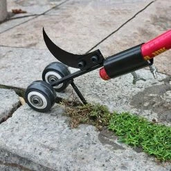 Outil De Désherbage Manuel, DéSherbeur Manuel Avec Roues Outil De Désherbage Pour Jardin Pour Le Nettoyage Entre Les Dalles, Les Blocs, Les Patios Et Les Pelouses,Fontainebleau -Outil pour désherber Soldes 52696680 4