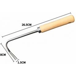 GUAZHUNIFR Désherbeur Manuel En Acier Inoxydable,Outils De Désherbage Manuel Désherbeurs Pissenlit Manuelle Désherbage Pour Creuser La Transplantation De Pelouse De Jardin,Guazhuni 5 GUAZHUNIFR Désherbeur Manuel En Acier Inoxydable,Outils De Désherbage Manuel Désherbeurs Pissenlit Manuelle Désherbage Pour Creuser La Transplantation De Pelouse De Jardin,Guazhuni -Outil pour désherber Soldes 52726196 3