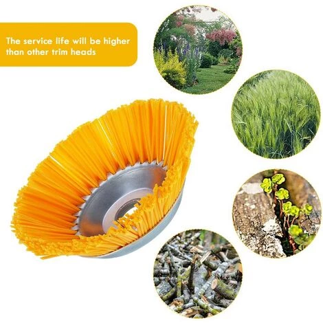 ZHUOXUAN Brosse De Désherbage Pour Tondeuse à Gazon à Usage Général, 8 Pouces-200 MM Tête De Coupe Pour Tondeuse à Gazon, Outils De Jardinage, Convient Au Jardin, à La Cour, Au Désherbage De La Pelouse 3 ZHUOXUAN Brosse De Désherbage Pour Tondeuse à Gazon à Usage Général, 8 Pouces-200 MM Tête De Coupe Pour Tondeuse à Gazon, Outils De Jardinage, Convient Au Jardin, à La Cour, Au Désherbage De La Pelouse – Image 3