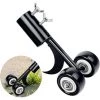 ALMI DéSherbeur Manuel Avec Roues, Extracteur Arracheur De Mauvaises Herbes Outil De DéSherbage Le Jardin Pour Le Nettoyage Entre Blocs Dalles Jardin Allées Patios Pavés Pelouses