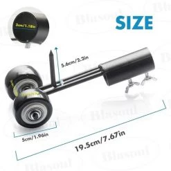 ALMI Outil De Désherbage Manuel 2 Pièces Désherbeurs De Roues Outil De Désherbage Pour Jardin Manuel Des Mauvaises Herbes Snatcher Pour Le Nettoyage De La Cour Arrière Du Patio (sans Poignée) -Outil pour désherber Soldes 53996231 3