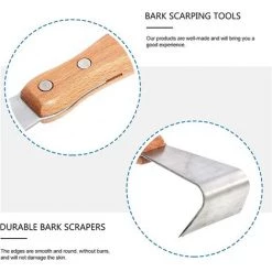 2Pcs Fissure Étrille Crevasse Désherbage Outil Fruits Arbre Écorce Grattage Cutters Jardinage Écorce Grattoirs Pelouse Cour Jardinage Outil，Starlight -Outil pour désherber Soldes 54077814 3