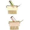 ZHUOXUAN 2 PIÈCES Désherbage Brosse Métallique Outils Patio Mauvaises Herbes Brosse Head Set Remplacement Jardinage Désherbage Outil Mauvaises Herbes Remover Pour En Plein Air Patio Pavage