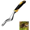 TINOR Désherbeur à Main De Jardin, Pelle à Mauvaises Herbes En Caoutchouc Poignée Ergonomique Jardin Gazon Ferme Transplantation Outils, Pour Patio Jardin Cour Enlever Les Mauvaises Herbes