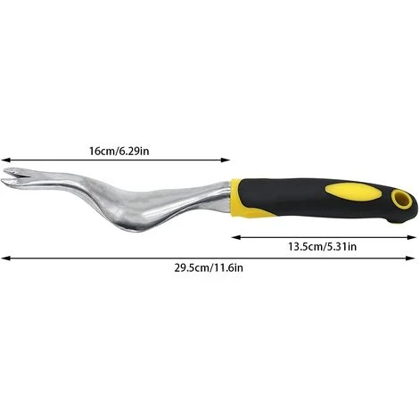 ECHOO Desherbeur Manuel 2 Pièces Alliage D'Aluminium Désherbeur à Main Outil De Suppression De Pissenlit Extracteur De Mauvaises Herbes Outil Gouge De Désherbage Pour Jardin, Pelouse, Cour 2 ECHOO Desherbeur Manuel 2 Pièces Alliage D'Aluminium Désherbeur à Main Outil De Suppression De Pissenlit Extracteur De Mauvaises Herbes Outil Gouge De Désherbage Pour Jardin, Pelouse, Cour – Image 2