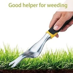 ECHOO Desherbeur Manuel 2 Pièces Alliage D'Aluminium Désherbeur à Main Outil De Suppression De Pissenlit Extracteur De Mauvaises Herbes Outil Gouge De Désherbage Pour Jardin, Pelouse, Cour 9 ECHOO Desherbeur Manuel 2 Pièces Alliage D'Aluminium Désherbeur à Main Outil De Suppression De Pissenlit Extracteur De Mauvaises Herbes Outil Gouge De Désherbage Pour Jardin, Pelouse, Cour -Outil pour désherber Soldes 54293638 5