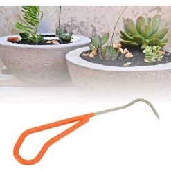 MONLY Couteau à Crochet Outil De Jardinage Robuste Crochet De Racine Pour Ameublir Le Sol Avec Une Prise Confortable -Outil pour désherber Soldes 54320289 4