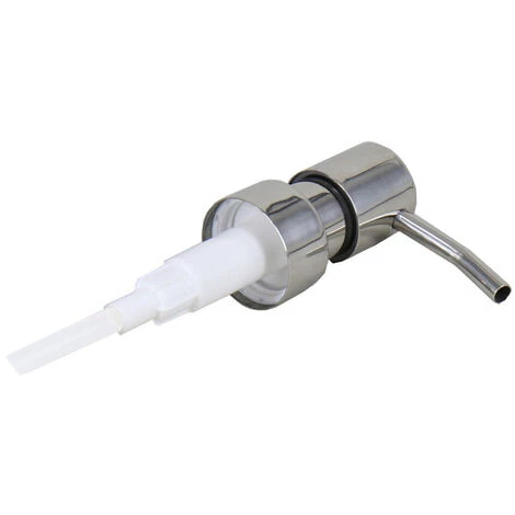 LIFCAUSAL Le Distributeur De Pompe De Distributeur De Savon Et De Lotion En Acier Inoxydable Remplace Les Pompes De Distributeur De Bouteille De Tête Pompe De Remplacement Polie S'applique à 2,5 Cm / 0,98 Pouce De Diamètre 3 LIFCAUSAL Le Distributeur De Pompe De Distributeur De Savon Et De Lotion En Acier Inoxydable Remplace Les Pompes De Distributeur De Bouteille De Tête Pompe De Remplacement Polie S'applique à 2,5 Cm / 0,98 Pouce De Diamètre – Image 3