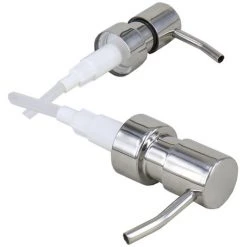 LIFCAUSAL Le Distributeur De Pompe De Distributeur De Savon Et De Lotion En Acier Inoxydable Remplace Les Pompes De Distributeur De Bouteille De Tête Pompe De Remplacement Polie S'applique à 2,5 Cm / 0,98 Pouce De Diamètre 8 LIFCAUSAL Le Distributeur De Pompe De Distributeur De Savon Et De Lotion En Acier Inoxydable Remplace Les Pompes De Distributeur De Bouteille De Tête Pompe De Remplacement Polie S'applique à 2,5 Cm / 0,98 Pouce De Diamètre -Outil pour désherber Soldes 54423479 4