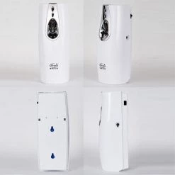 LIFCAUSAL Distributeur Automatique De Spray Désodorisant Distributeur De Parfum Mural Sans Ongles Distributeur De Spray Aérosol De Contrôle Automatique Des Odeurs De Bureau Pour Chambre à Coucher Hôtel Bureau Lieu Commercial -Outil pour désherber Soldes 54423487 5