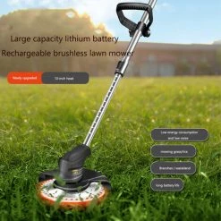 Cisea Tondeuse à Gazon Sans Brosse Multifonctionnelle Petite Tondeuse à Gazon à Main Domestique Artefact De Désherbage -Outil pour désherber Soldes 55163819 3