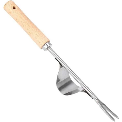 ECHOO Étrille En Acier Inoxydable Jardin Manuel Weeds Pulling Ameublissement Du Sol Manuel Désherbage Jardinage Outil 5 ECHOO Étrille En Acier Inoxydable Jardin Manuel Weeds Pulling Ameublissement Du Sol Manuel Désherbage Jardinage Outil – Image 5