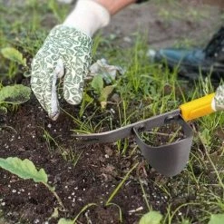 FONTAINEBLEAU Desherbeur Manuel, Outillage De Jardin, Fourche En Acier Inoxydable En Acier Inoxydable En Acier Inoxydable Weeding Creuser Outil De Légumes, 1 Pcs，Fonepro -Outil pour désherber Soldes 56118369 5