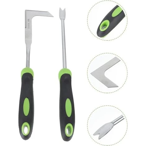 LUCKY-88 Outil De Désherbage Des Fissures 2PCS (désherbage Des Fissures + Fourche Pissenlit) 2 LUCKY-88 Outil De Désherbage Des Fissures 2PCS (désherbage Des Fissures + Fourche Pissenlit) – Image 2